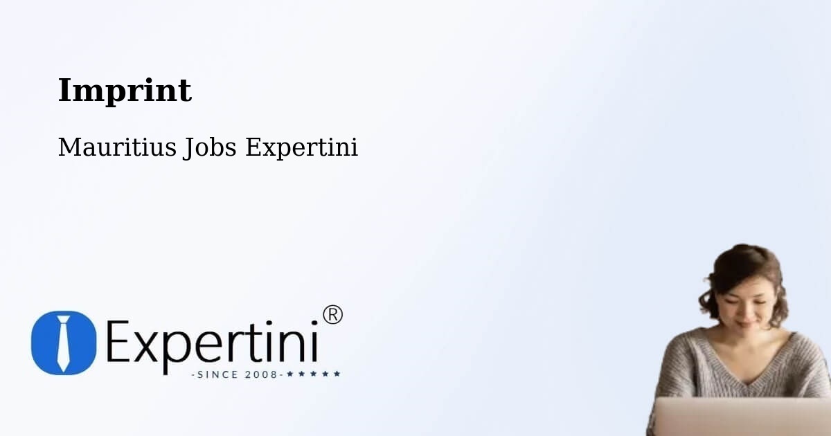 Imprint – Pamplemousses - Mauritius Jobs Expertini
